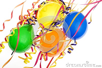 Decoration party, carnival and birthday Stock Photo