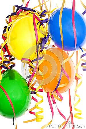 Decoration party, carnival and birthday Stock Photo