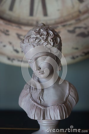 Decoration Woman sculpture Editorial Stock Photo