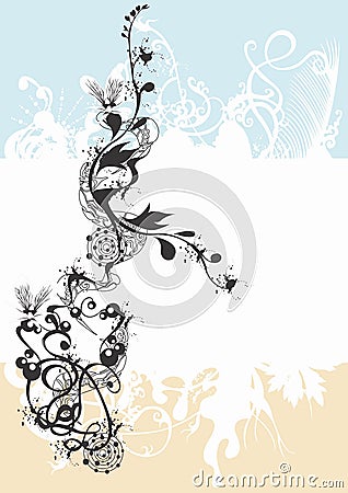 Decorative background Vector Illustration