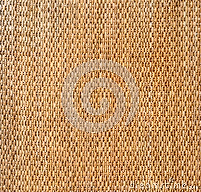Decorative background of brown handicraft weave texture wicker s Stock Photo