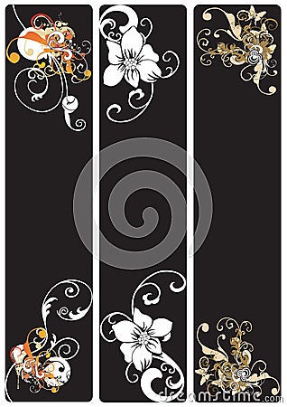 Decorative banners Vector Illustration