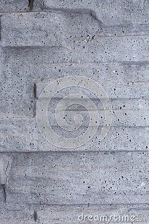 Decorative brick texture background. Stock photo facade fence Stock Photo