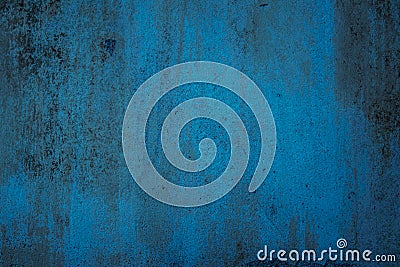 Decorative dark blue and black concrete texture for background in wallpaper. Cement stone, sand wall of tone vintage minimal decor Stock Photo