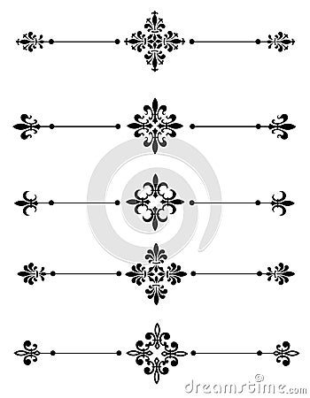 Decorative divider Vector Illustration