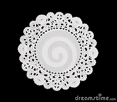 Decorative Doily Stock Photo