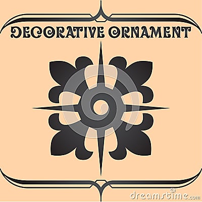 Decorative elements for designs Stock Photo