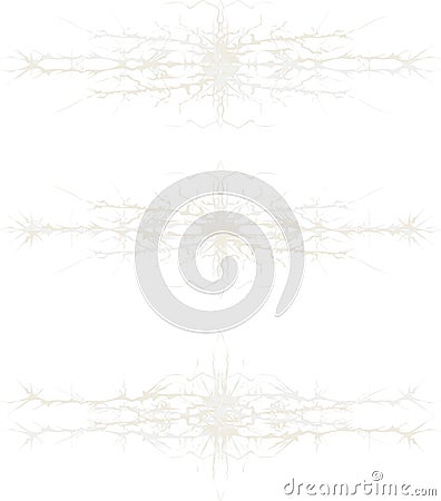 Decorative fairy separator. Abstract ornament. Vector. Vector Illustration