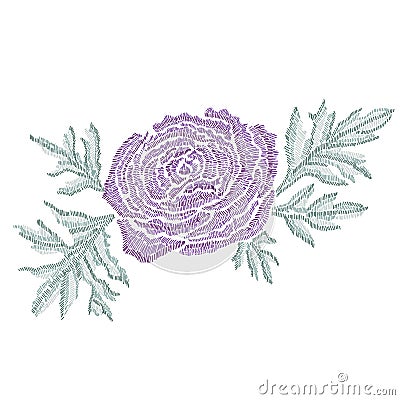 Decorative floral bouquet Vector Illustration