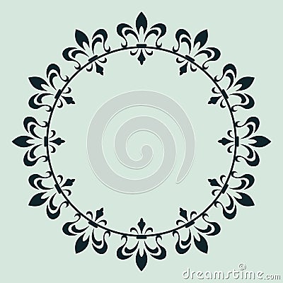 Decorative frame for design Vector Illustration