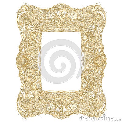 Decorative frame Stock Photo