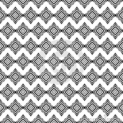 Decorative geometric seamless patterns Vector Illustration