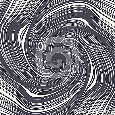 Decorative Ink Hand Drawn Twirl Lines Spiral Abstract Texture Stock Photo