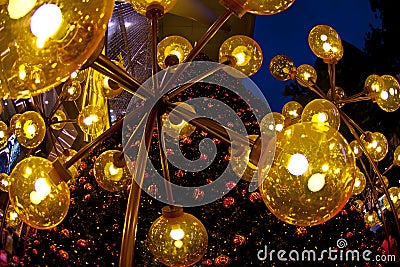 Decorative lights Stock Photo