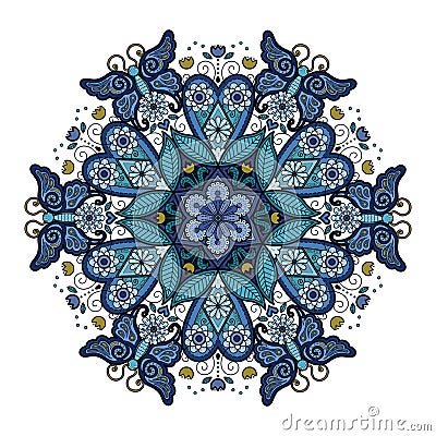 Decorative Mandala ornament Vector Illustration