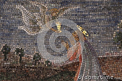 Decorative mosaic Editorial Stock Photo