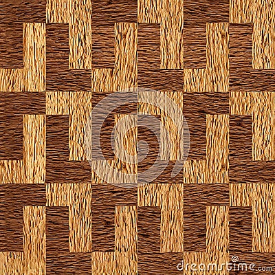 Decorative paneling pattern - walnut wood texture Stock Photo