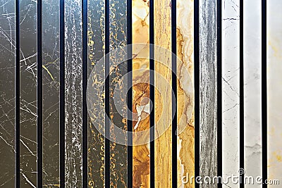 Decorative panels for interior Stock Photo