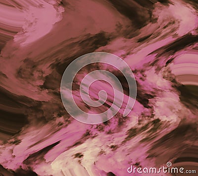 Fantasy background.Color clouds scatter. Abstract colorful texture and background.Curled copy space.Modern digital graphic design. Stock Photo