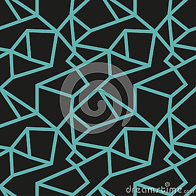 Original modern conundrum pattern Vector Illustration