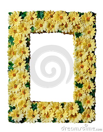 Decorative photo frame Stock Photo