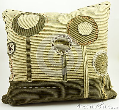 Decorative pillow Stock Photo