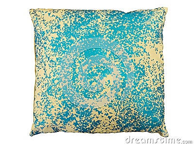 Decorative pillow with abstract pattern Stock Photo