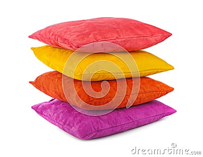 Decorative pillows Stock Photo