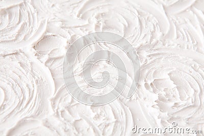 Decorative plaster texture, flower pattern Stock Photo