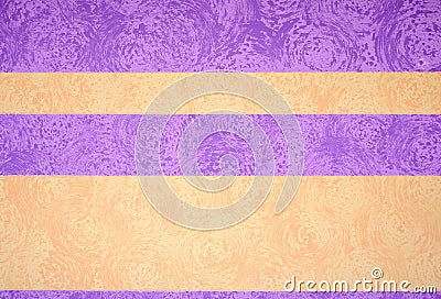 Decorative plaster on the wall, abstract background, splashes and stripes Stock Photo