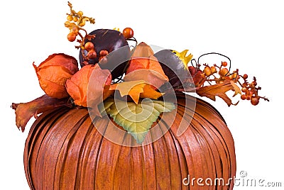 Decorative pumpkin Stock Photo