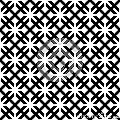 Vector seamless abstract diagonal pattern black and white. abstract background wallpaper. vector illustration. Stock Photo