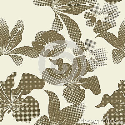 Decorative seamless pattern Vector Illustration