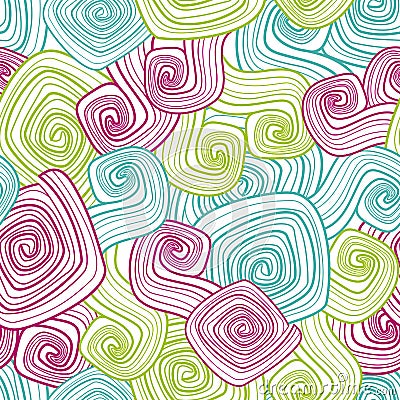 Decorative seamless pattern Vector Illustration