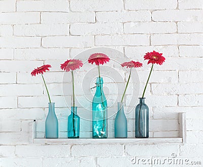 Decorative shelf Stock Photo