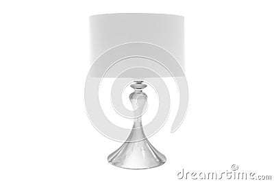 Decorative standing light - FLOOR LAMP / LAMPSHADE Stock Photo