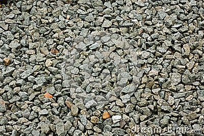 Decorative stone chippings Stock Photo