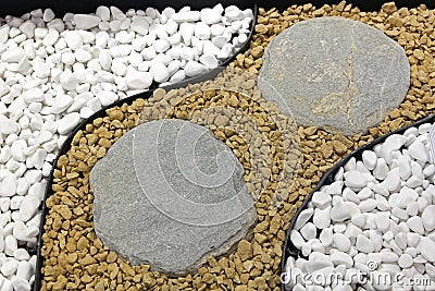 Decorative stones Stock Photo