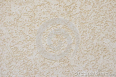 Decorative stucco wall of the house Stock Photo