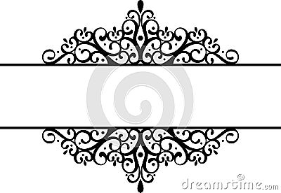 Decorative vignette Vector Illustration