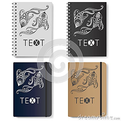 Graphic illustration with zodiac sign 1 Vector Illustration