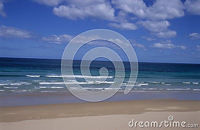 Deep blue ocean Stock Photo