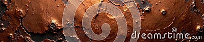 Deep bronze texture, visible tooling marks, rich color variation, tooling, art, material Stock Photo