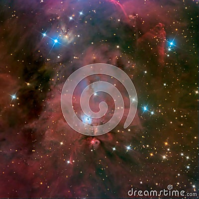 Keyhole Nebula Stock Photo