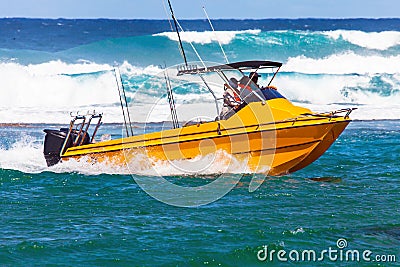 Deep-sea fishing at iSimangaliso-Wetland-Park South Africa Editorial Stock Photo