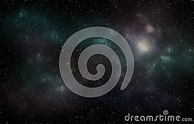 Deep space Universe stars night sky Stock Photo