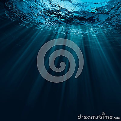 Deep water Stock Photo