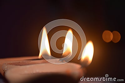 DEEPAK DESIGN VERY BEAUTIFUL IN DIWALI FESTIVAL Stock Photo