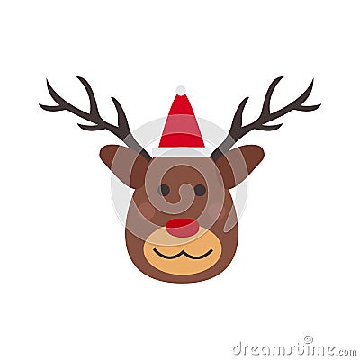 Deer vector illustration. Vector Illustration