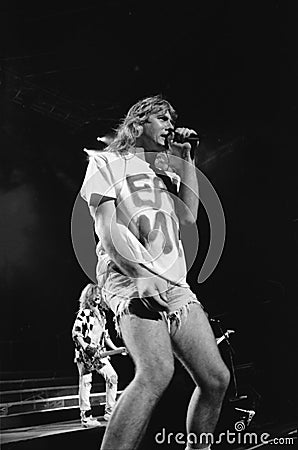 Def Leppard Live at the CNE 1993 Editorial Stock Photo